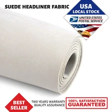 Suede Headliner Foam Fabric Upholstery Roof Liner Repair Replacement Renovation