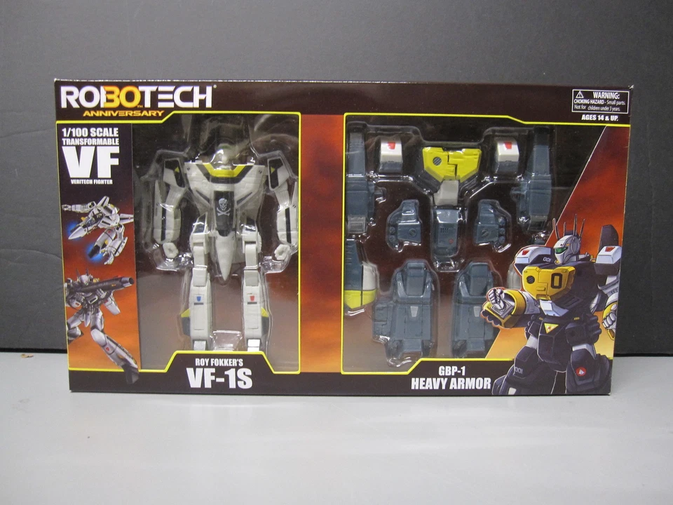 Macross Robotech VF-1S GBP-1 Heavy Armored Veritech 1/100 Transformable- New - Image 2 of 3