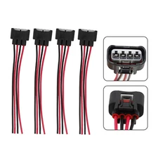 For 2002-2010 Toyota Camry 2.4L 4 x Ignition Coil Female Connector Plug Harness