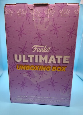 NEW 2020 Funko Ultimate Unboxing Box Gamestop Mystery Box Purple Girls RARE 