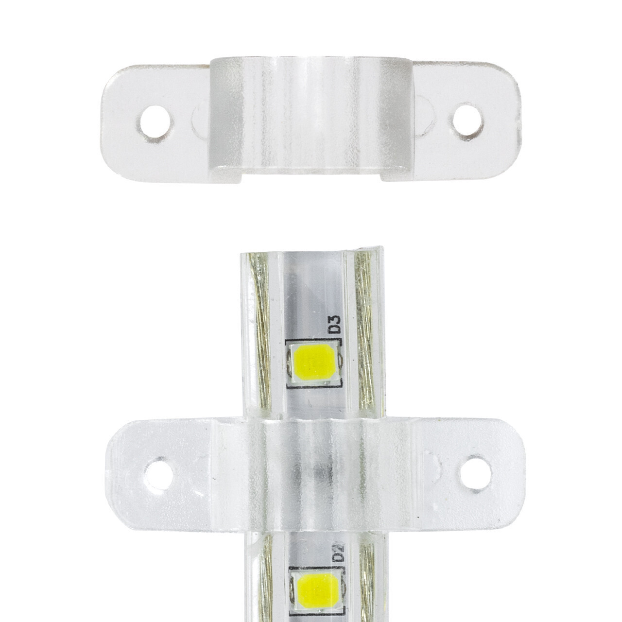 120 Volt LED Strip Light Mounting Clips (50 Pack) (SMD-3528) | eBay