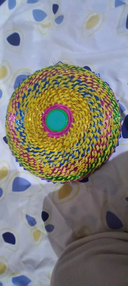 Handmade Woven Bread Trays-Three Exquisite Pieces - Image 2 of 4