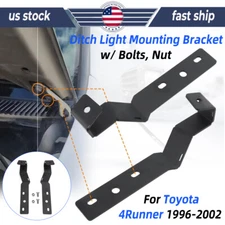 LED Pod Ditch Light Mounting Brackets For 1996-2002 Toyota 4Runner w/ Hardware