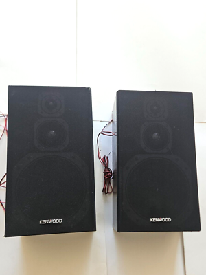 Vintage - Kenwood S-511 3-way Speakers Floor Standing ( H17