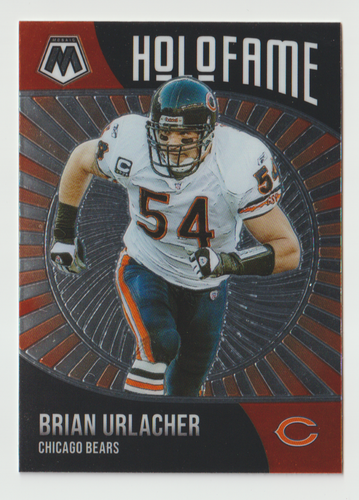 Carte Panini Classics 2021 Signée Brian Urlacher & Lance Briggs #1/1 SGC 8 - Bears