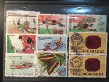 Nicaragua 🇳🇮 BRIEFMARKEN GESTEMPELT LOT C 1119