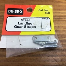 Vintage NOS DU-BRO 2 x Landing Gear Straps RC Planes #DUB158