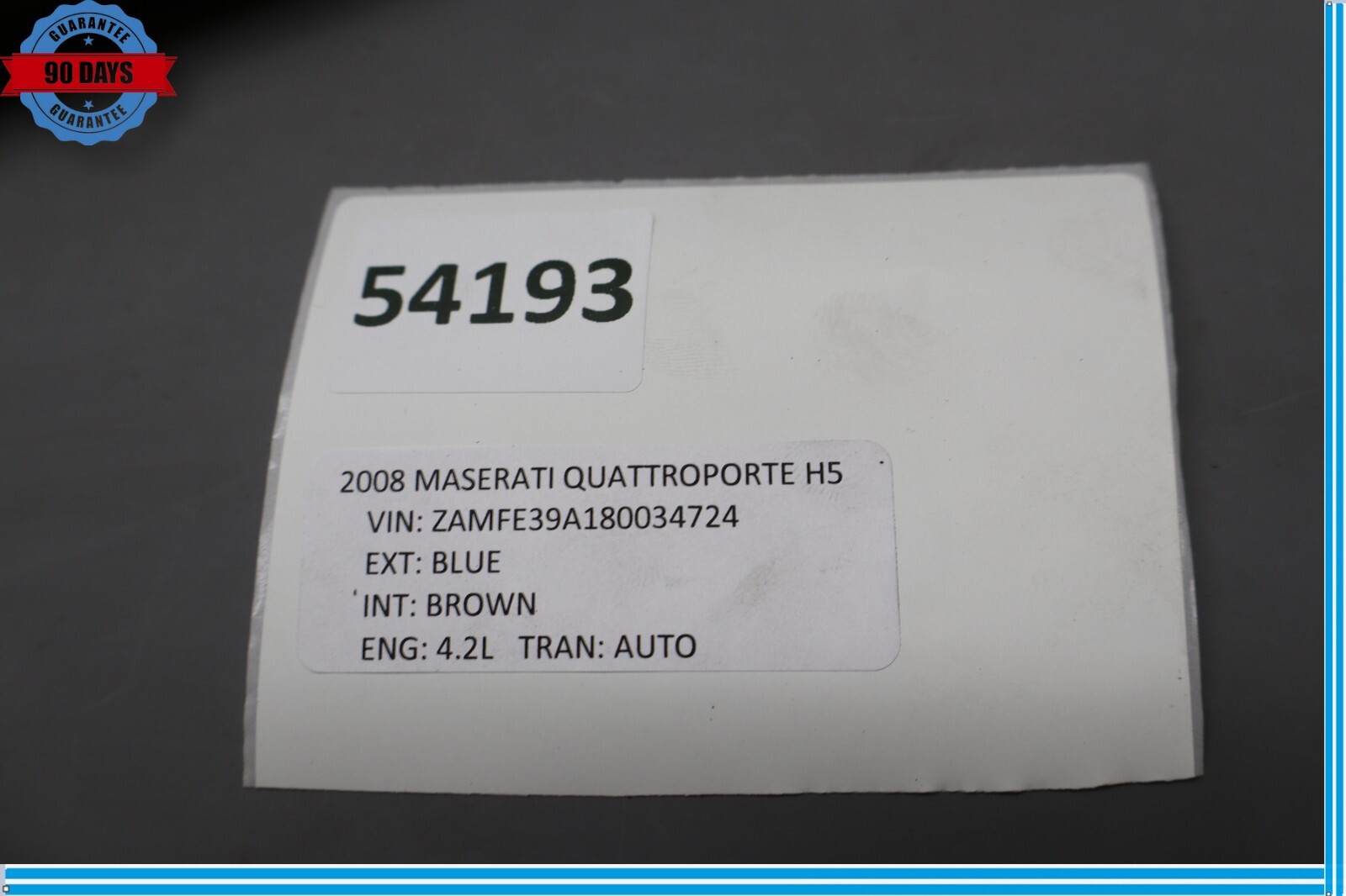 04-13 Maserati Quattroporte M139 S GT S Sunroof Moon Roof Glass Oem
