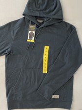 EDDIE BAUER Mens Everyday Fleece Ultra Soft Pullover Hoodie SMALL BLUE Sweatshir