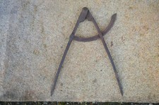 Ancien Compas de Tailleur de Pierre en Fer Forgé Epoque XVIIIe / XIXe Siècle 