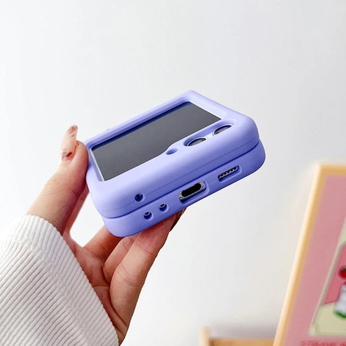 For Samsung Galaxy Z Flip 6 5 5G Shockproof Liquid Silicone Gel Case Soft Cover - Bild 22 von 34