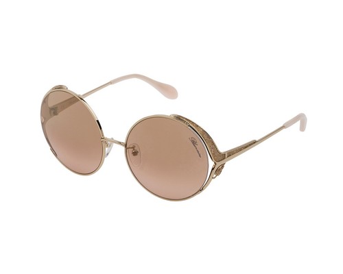 BLUMARINE sunglasses sbm139s 300g Ladies Pink Gold | eBay