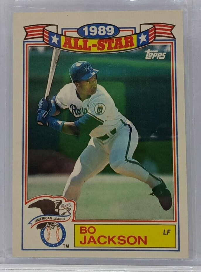 1989 Topps ALLSTAR Bo Jackson 17 Commemorative Set 17 of 22 MINT