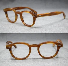 44/46/49mm Brand Design Acetate Eyeglass Frames Full Rim Glasses Johnny Deep