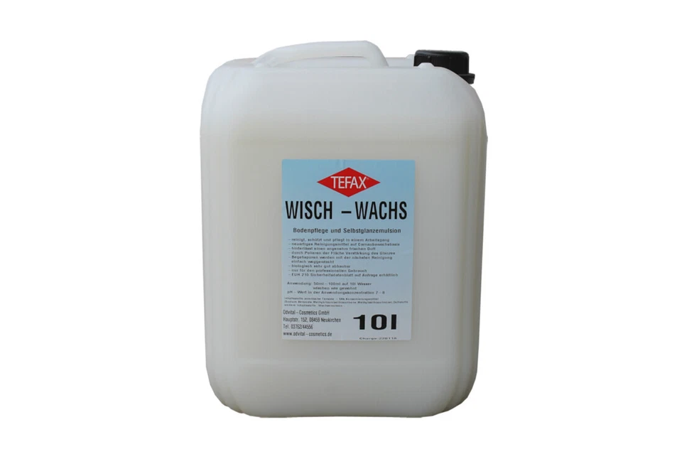 PGV Wischpflege WISCH WACHS Bodenpflege Parkettreiniger 10L (2,63 EUR/l)