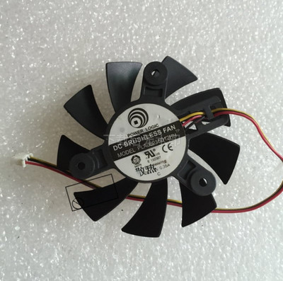POWER LOGIC PLA08015D12HH DC12V 0.35A 3-wire Graphics Card Fan