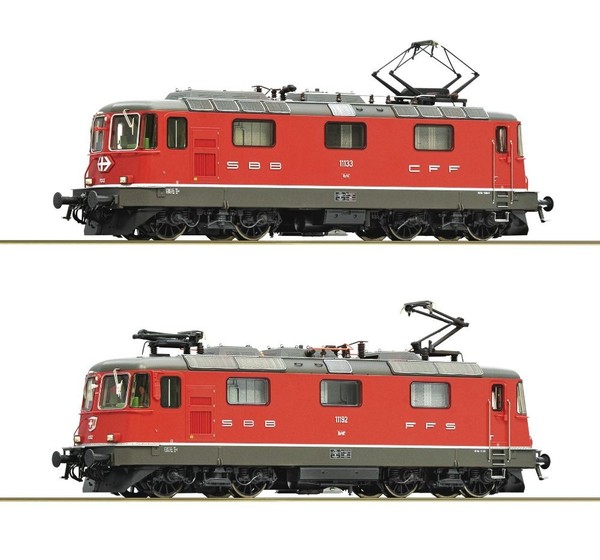 Roco 7500127, 2Tlg. Set Elektrolok Re 4/4, Sbb, Neu & Ovp, H0-image