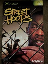 Street Hoops Microsoft Xbox, 2002 Instruction Manual Insert Booklet Only