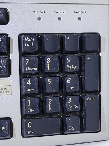Vintage Compaq 5187-5023 PS/2 Multimedia Keyboard - Great condition - Tested - Picture 4 of 12