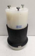 NEW NO BOX! HUBBELL 20A 250V 2-POLE 3-WIRE TWIST-LOCK CONNECTOR BODY HBL2323