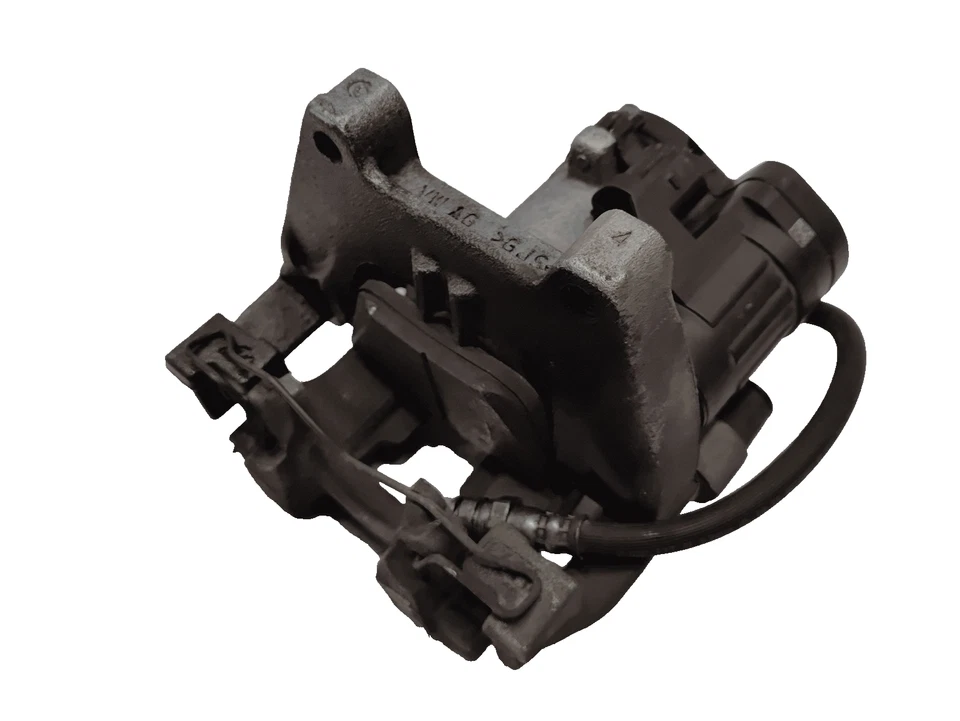 Pinza de freno lateral del pasajero trasero con actuador OEM Volkswagen Atlas 2018-2025 Foto 2 de 4