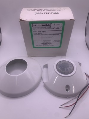 SensorSwitch CM-PDT Standard Range Sensor, Ceiling Mount, Low Voltage, (PDT)