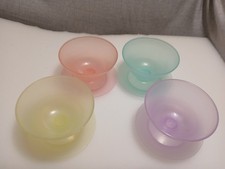 Ice Cream-Dessert Bowls-Set of 4-Pre-owned