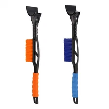 Car Snow Brush And Ice Scraper Removable Window Scraper Remove Snow 