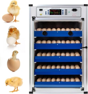 Vollautomatische Brutmaschine 204 Eier Inkubator Brutautomat Egg Incubator DE - Bild 1 von 4