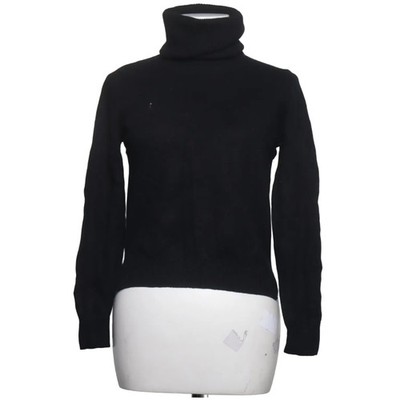 Premium Organic, Rollkragenpullover, Größe: XS, PREMIUM POLO, Schwarz #J76