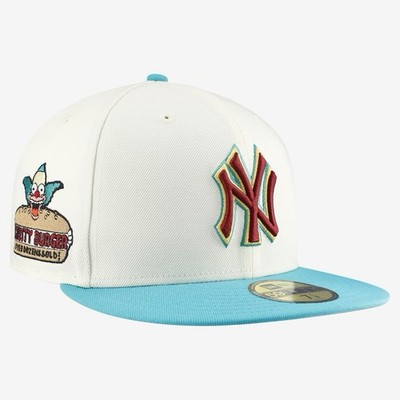 NEW YORK YANKEES MLB SIMPSONS KRUSTY NEW ERA 59FIFTY FITTED HAT 7