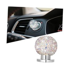 Bling Car Push Start Button Cover, Crystal Rhinestone One Touch Ab Color
