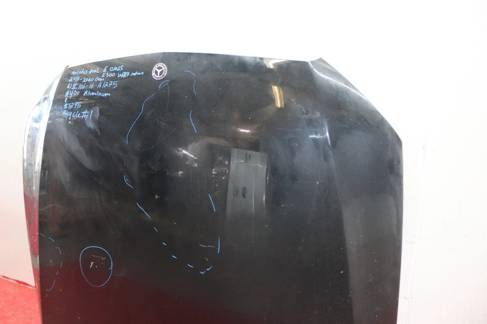 2017 2020 MERCEDES BENZ E-CLASS E300 W213 SEDAN FRONT HOOD OEM ALUMINUM Foto 2 de 4