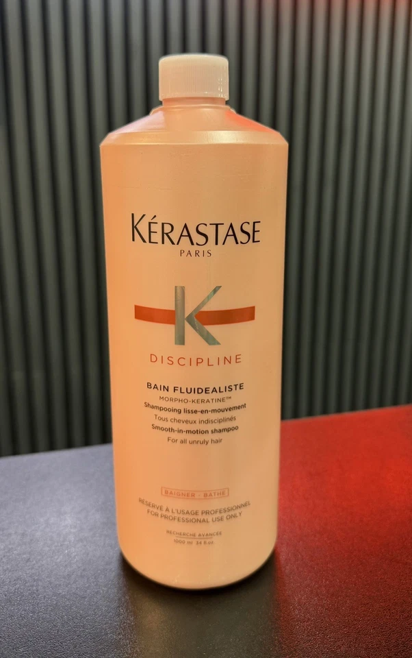 Kerastase Discipline Shampoo Bain Fluidealiste 1000mL New no pump