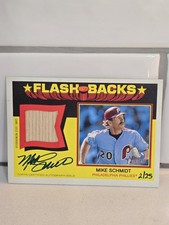 2026 Topps Heritage Mike Schmidt Flashbacks Auto Relic #FAR-MS /25 Phillies HOF