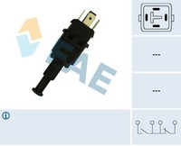 FAE Bremslichtschalter 24510 FüR Daewoo Nubira M100 J100 Leganza Saab YS3E Matiz