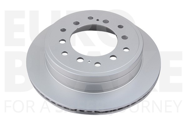 2X Bremsscheibe Hinterachse BelüFtet Ø312Mm FüR Toyota Land Cruiser LJ12_-image