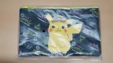 Rare Detective Pikachu Plush Flat Pouch