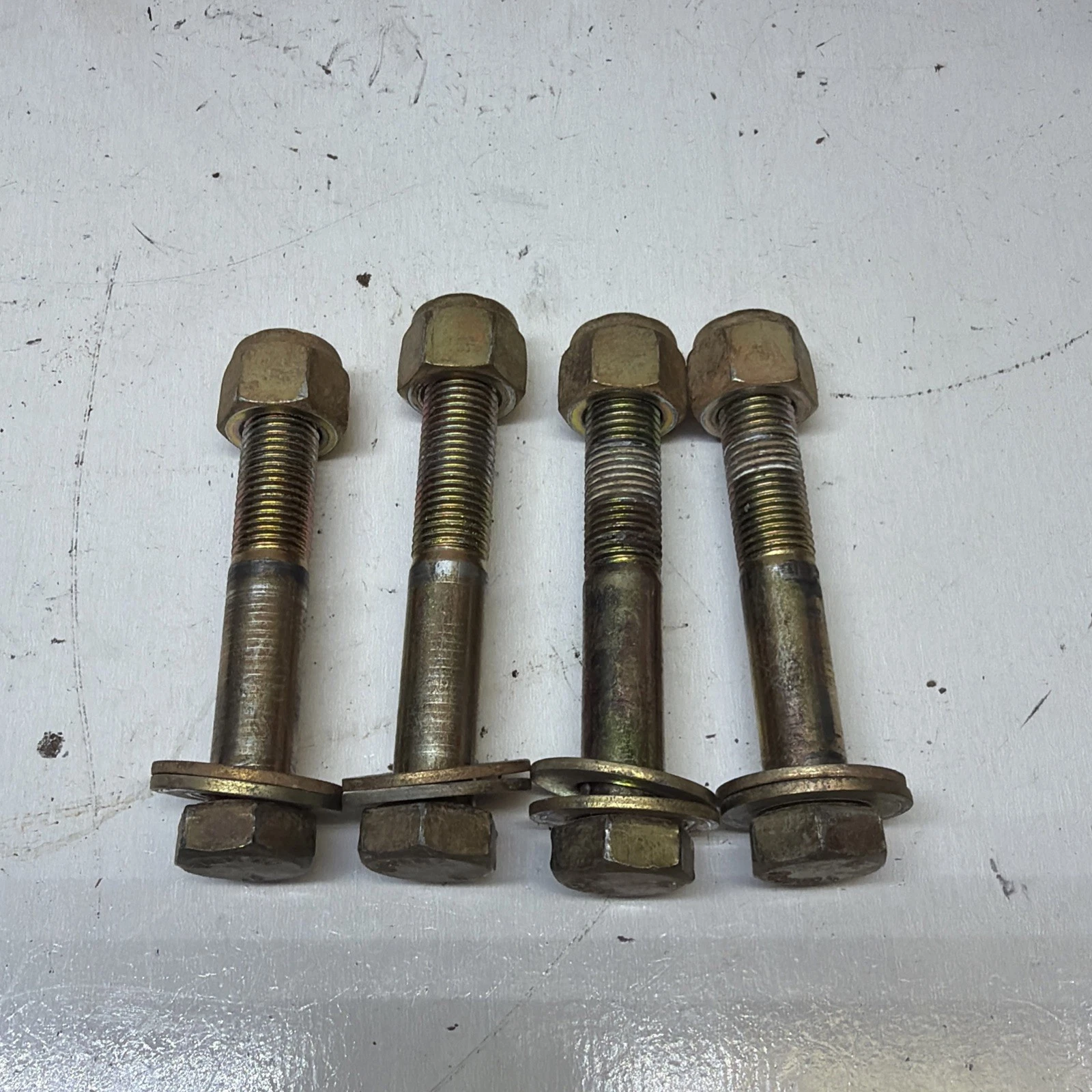 03 - 07 POLARIS PREDATOR 500 OEM FRONT SHOCK SUSPENSION BOLTS HARDWARE (4)