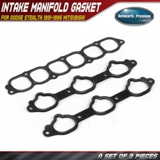 Engine Intake Manifold Gasket Set for Dodge Stealth 1991-1996 Mitsubishi 3000GT