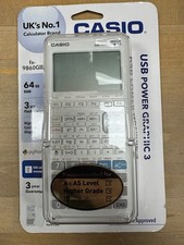 Casio FX9860G-III Graphic Calculator - White - Brand new (boxed)