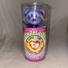 Ty Beanie Baby Clubby IV Bear 2001 Official Club Bear Sealed D45