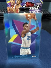 2024-25 Topps Finest - Common Brandon Miller, Brandon Miller #12 Sky Blue...