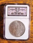 1887-P MORGAN DOLLAR -NGC MS 63 - FITZGERALD COLLECTION