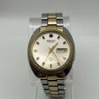 Vintage Seiko DX 6106-7047 Automatic 17 Tow/Tone 36mm Running and Functioning.