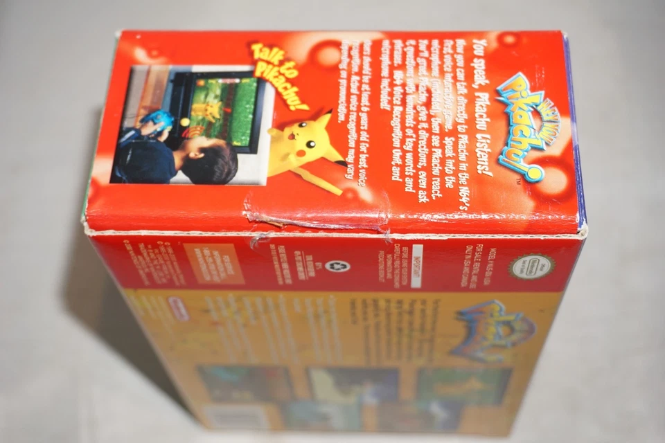 Hey You Pikachu (Nintendo 64 N64) Complete in Box CIB Near Mint - Image 4 of 4