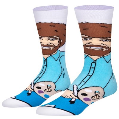 Odd Sox Bob Ross Funny Novelty Socks Adult Large