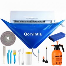 Mini Split Cleaning Kit with 2L High-Pressure Sprayer, 13Pcs Air Conditioner A