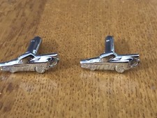 VINTAGE SILVER FORD THUNDERBIRD CUFFLINKS COOL NICE