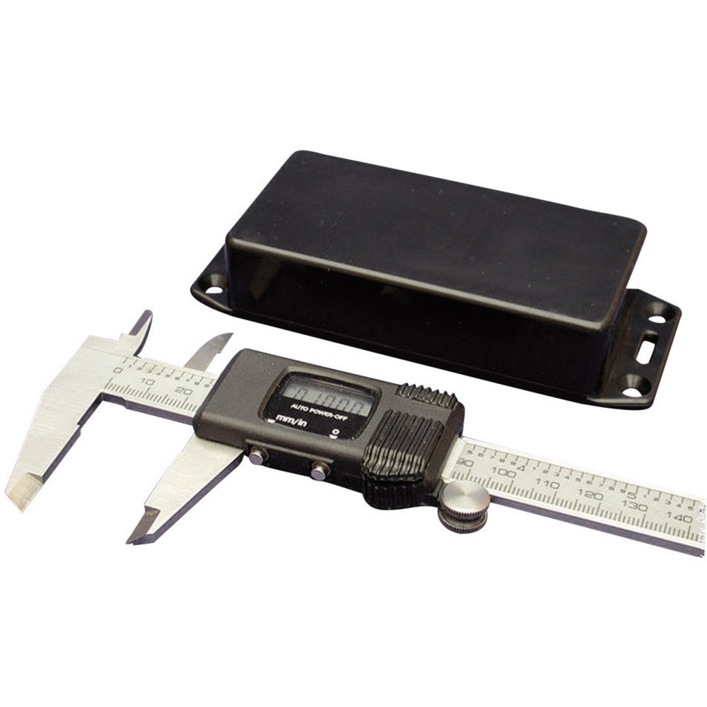 Hammond Electronics 1591SSFLBK Universal-Gehuse 110 x 82 x 44 ABS Schwarz 2590₽